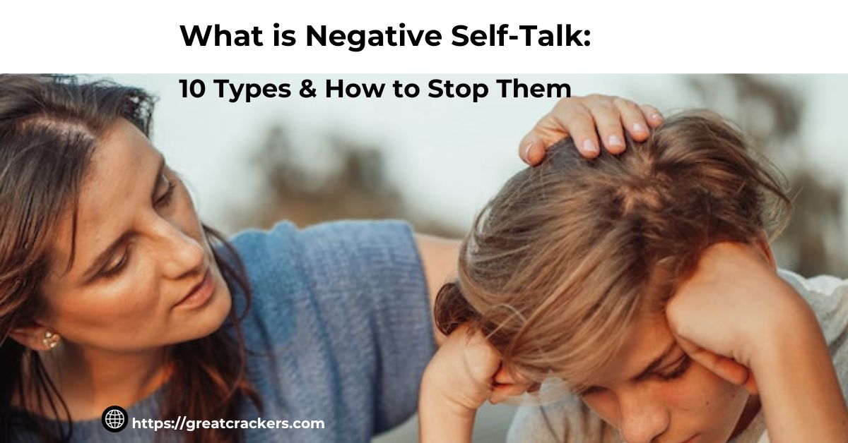 What does negative self-talk is